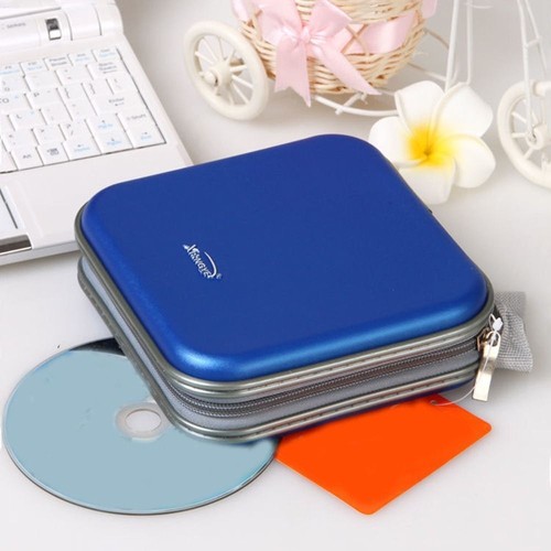 40 Capacity Double-side CD DVD Storage Case Disk Collection Storage Bag Car - Afbeelding 9 van 17