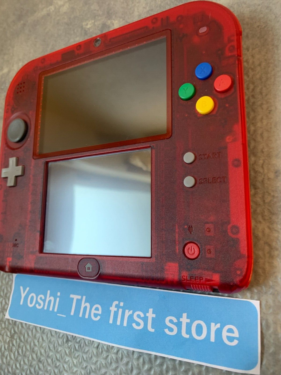 極美品!! Nintendo 2DS レッド ニンテンドー2DS レッド
