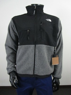 the north face white black