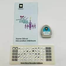 Cricut Home Decor Shapes 290695 Provo Craft Cartridge Overlay No Box 2008