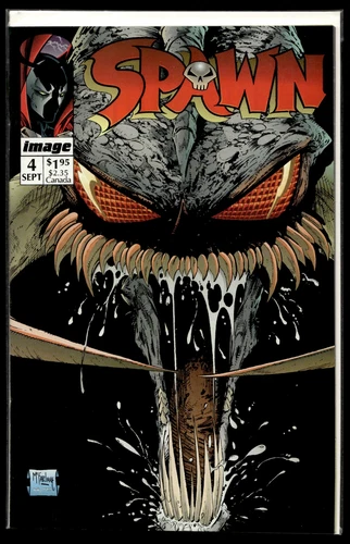 1992 Spawn #4 1st Violator Cover Image Comic