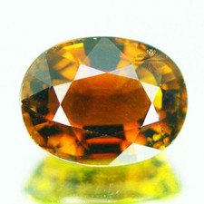 Natural Rarest 16.75 Ct Bi-Color Brazil Andalusite Certified Oval Cut Gemstone