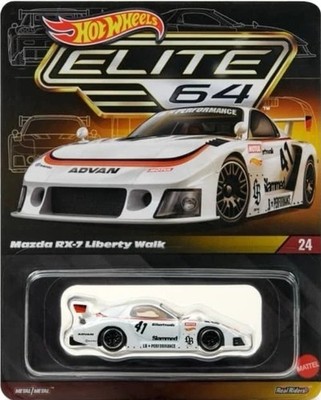 Hot Wheels Elite 64 Mazda RX-7 Liberty Walk Presale Free Shipping