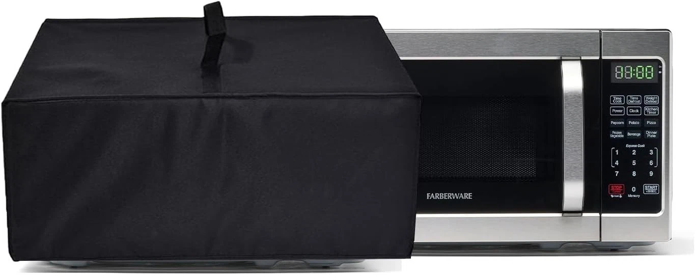 Heat-Resistant Waterproof Dust-Proof Microwave Oven Grill Cover Protector