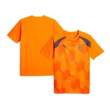 Men's Puma Orange Manchester City 2023/24 Pre-Match Jersey