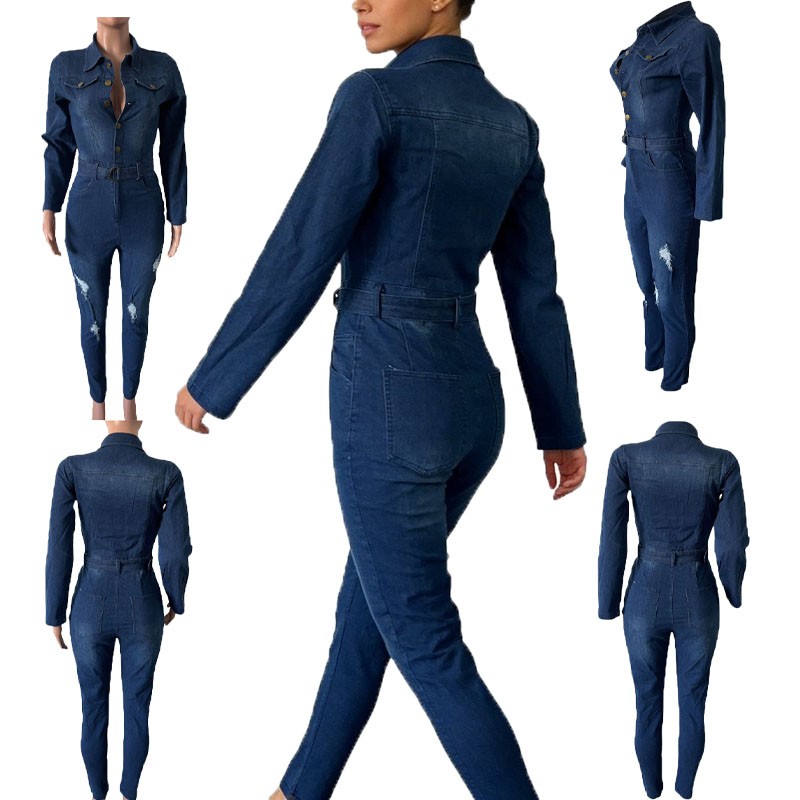 Women Jumpsuit Vacation Bodysuit Clubwear Overalls Daily Romper Weekend Stretch