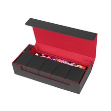 Magnetic PU TCG CCG Card Storage Box Large Capacity Card Holder Deck Box