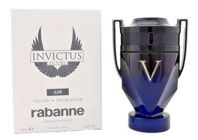 Invictus Victory ELIXIR by Rabanne 3.4 oz Parfum INTENSE Spray NEW Tester