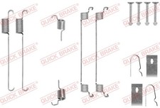 QUICK BRAKE Zubehörsatz Bremsbacken 105-0007 für PIXO NISSAN SUZUKI K12 MICRA 3