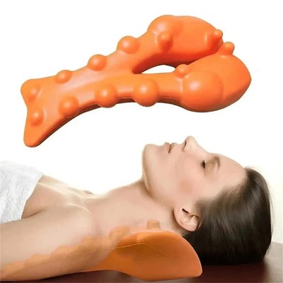 Cervical Traction Device Neck Stretcher Trigger Point Massager Neck Support