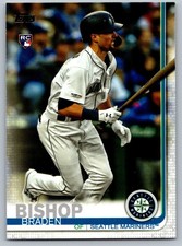 2019 Topps Update US125 Braden Bishop    RC Seattle Mariners Baseball Card