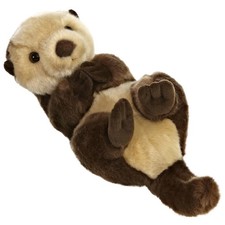 Aurora Realistic Miyoni Sea Otter Stuffed Animal - Lifelike Details Make a...