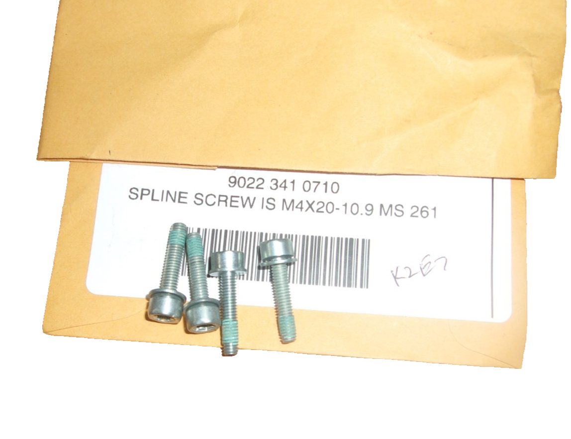 Stihl Spline Screw (4 Pack) OEM 9022-341-0710 M4X20 #GL-K2E7 | eBay