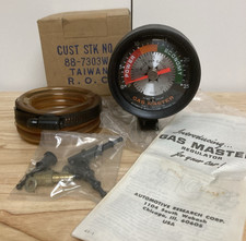 Vintage Nos Automotive Research Corp Gas Master Vacuum Fuel Mpg Gauge 88-7303