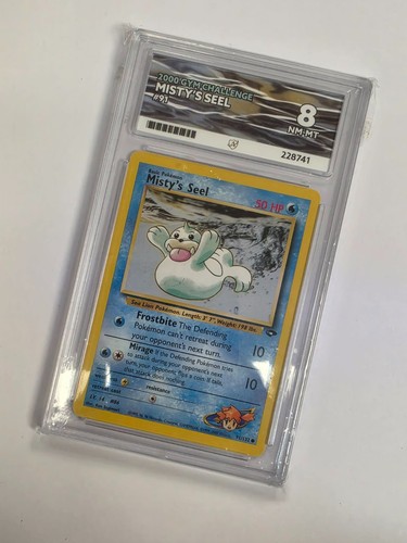 Misty's Seel (1st Edition) graded PSA 8 for sale on eBay