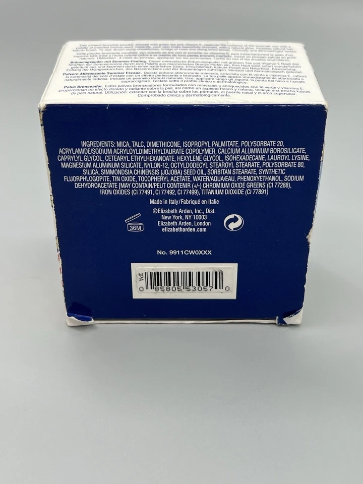 Elizabeth Arden Pure Finish Summer Escape Bronzing Powder WARM GLOW 01 - .26oz - Image 3 of 4