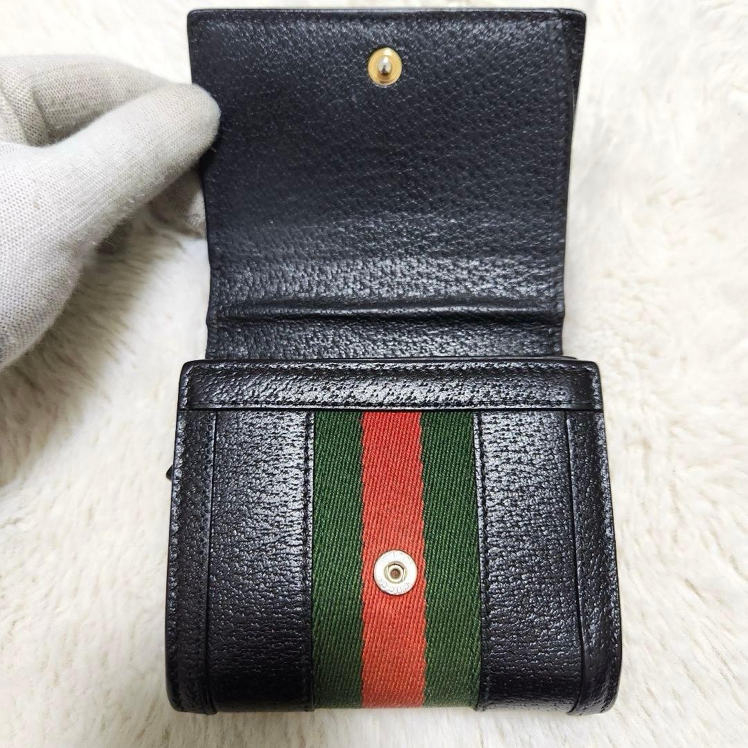 Gucci Bifold Wallet Leather Black Authentic G0205719 thumbnail 21