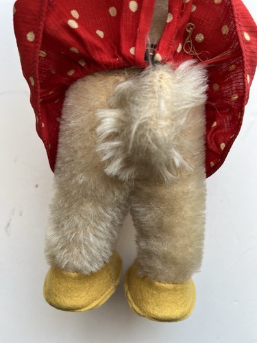 Vintage Steiff ~ 10" Niki lapin mohair articulé - Photo 7/11