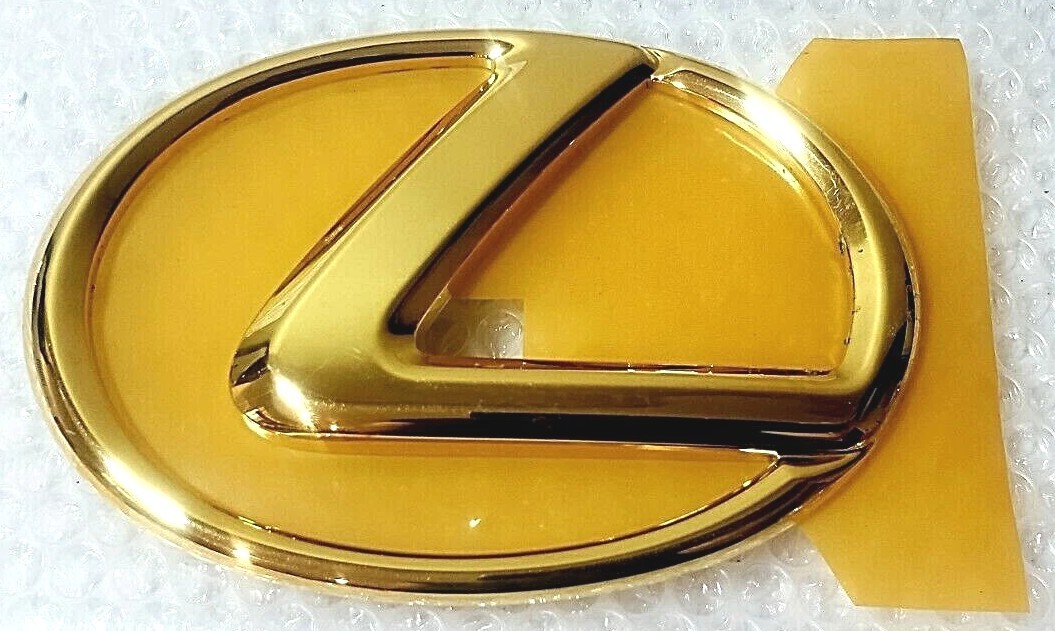 FITS New Lexus ES350 GOLD Emblem FRONT GRILLE L 24K 2007 2008 2009