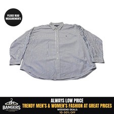 Ralph Lauren Blaire Shirt Mens XL White Blue ...