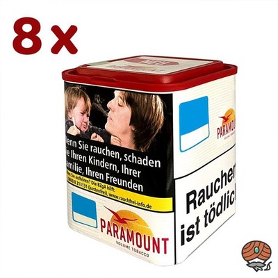 Paramount Volumentabak / Stopftabak Dose 8x 38g