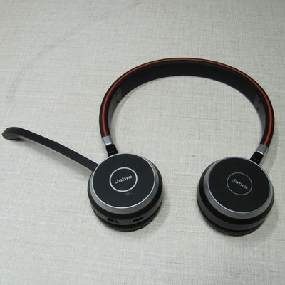 JABRA EVOLVE 65 HSC018W MS STEREO WIRELESS BLUETOOTH HEADSET NO DONGLE