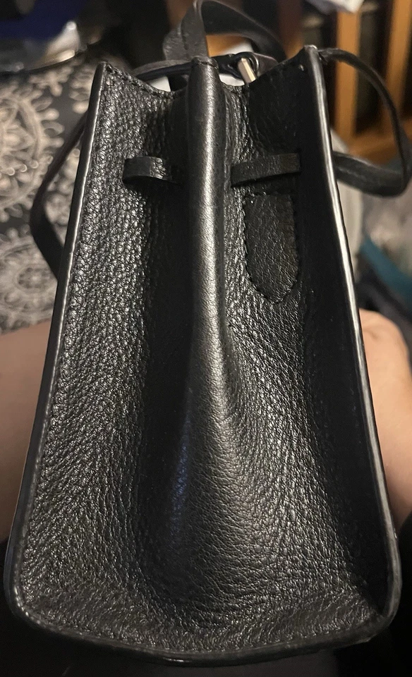 Kate Spade Black Mini Hayes Tote/Crossbody with Bow and Tassel Detail Coquette - Image 4 of 4