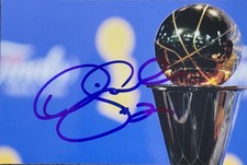 Derek Fisher Los Angeles Lakers Signed 4x6 Photo