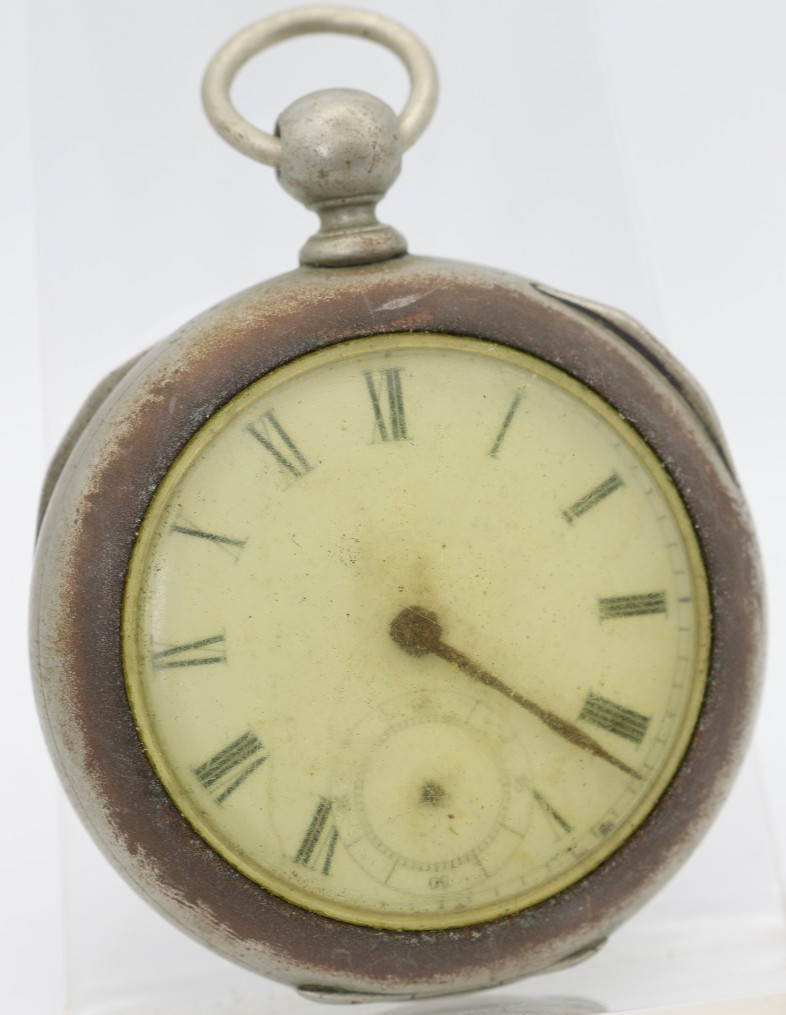 WALTHAM BROADWAY, 18s 7j, 2624925 KEYWIND POCKET WATCH FOR REPAIR (A20)