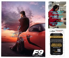Sung Kang Signed F9 The Fast Saga 8x10 Photo EXACT Proof JSA Furious Tokyo Drift