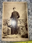 Civil War Era ??? Soldier Naval Cabinet Card CDV U.S Naval Academy See Photos