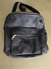 Fawn Design Mini Black Diaper Bag Vegan Leather