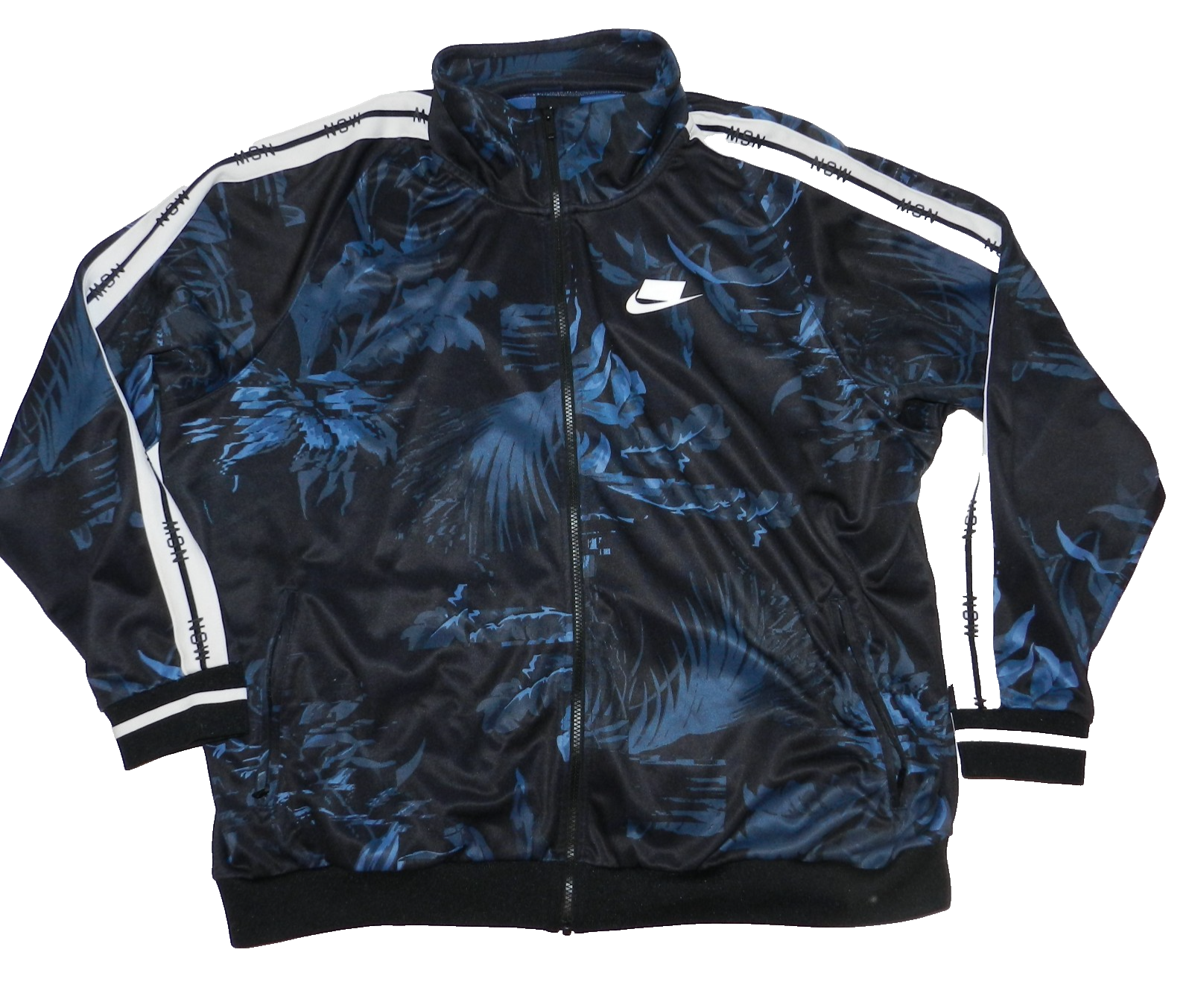 SACAI X NIKE Giacca Uomo Nike Tropicano Track NSW AR1611 010 Taglia XXL Blu