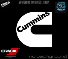 Cummins Big C Diesel Die Cut Decal Sticker