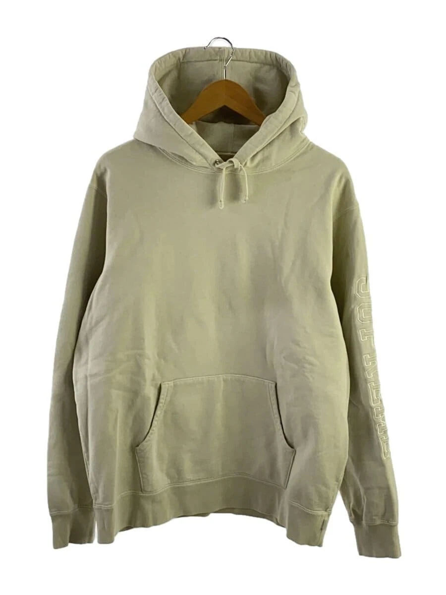 Sweat à capuche Supreme crème L occasion