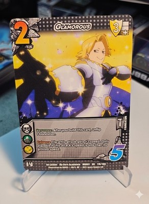 UniVersus My Hero Academia Glamorous MHA01-178 Yuga Aoyama 1st Ed NM FREE SHIP!