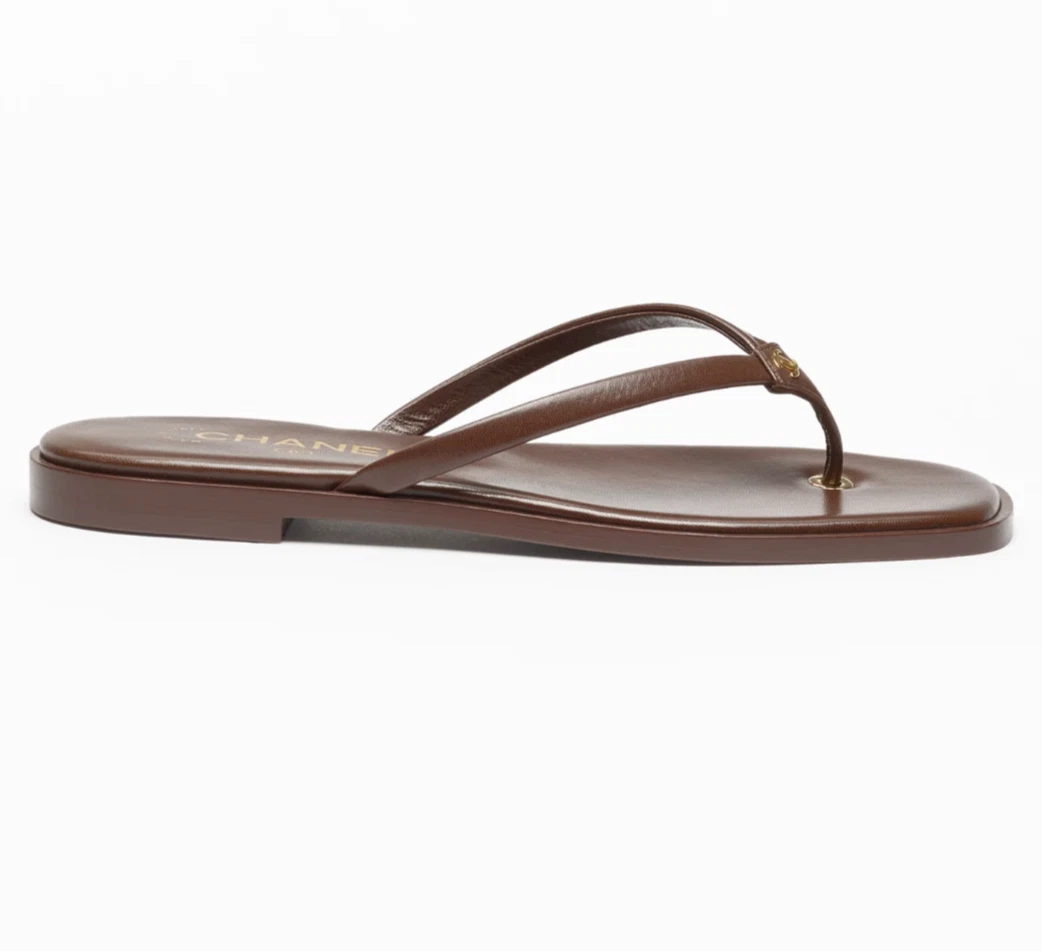 CHANEL Brown Sandals for Women for sale | eBay