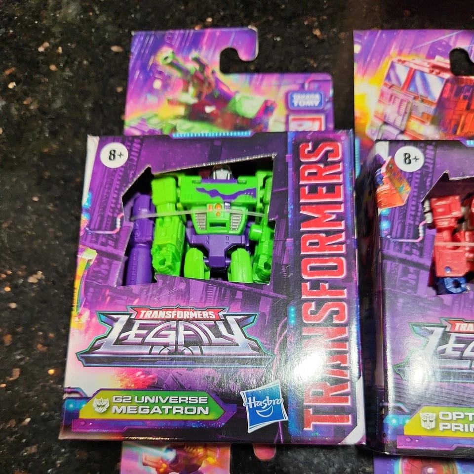 孩之宝 4 代 变形金刚 Legacy Core Iguanus Shockwave Optimus Megatron — 第 3/4 张图片