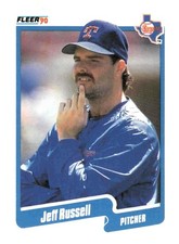 1990 Fleer #312b Jeff Russell