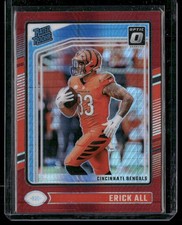 2024 Donruss Optic #233 Erick All Jr. Red Hyper