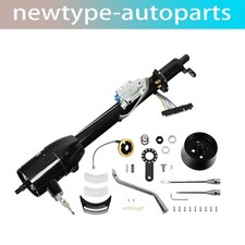 For 28 Black Tilt Automatic Steering Column W Key 9 Bolt Adapter For 28 Black Tilt Automatic Steering Column W Key 9 Bolt Adapter