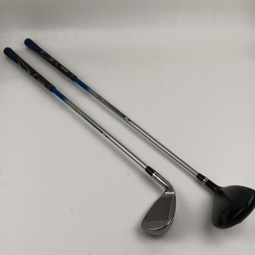 Cleveland Golf Set 7 Iron & 22° Hybrid Junior Lite Weight Graphite Shaft Clubs - Picture 2 of 16