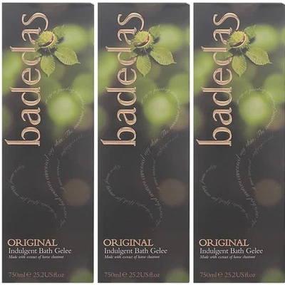 Badedas Original Indulgent Bubble Bath Gel 3 x 750ml
