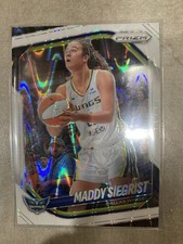 2025 Panini Prizm WNBA - White Seismic Maddy Siegrist #50 Dallas Wings 