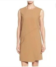Nordstom Halogen Brown Bear Sleveless Dress Size S