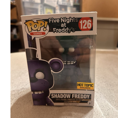 Funko Pop! Games Five Nights at Freddy's Shadow Freddy #126 Hot Topic Excl 2016
