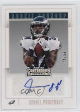 2017 Panini Contenders Rookie Roundup Auto /99 Donnel Pumphrey #RR-DP Auto 5w7