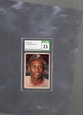 VINTAGE 1957 TOPPS HOF # 76 ROBERTO CLEMENTE PIRATES Baseball Card GRADE 2.5 GD+