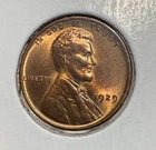 1929-P Lincoln Wheat Penny Cent Choice Brilliant Uncirculated (CH BU)