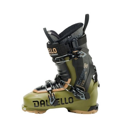Dalbello Cabrio LV Free 120 Men's Ski Boots, Olive/Black, M26.5 MY25